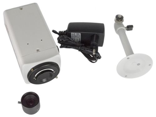 Камера видеонаблюдения с записью на карту памяти HD-SDI камера JK-2806F в комплекте
