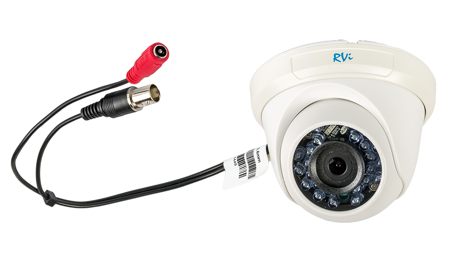 Купольная камера видеонаблюдения с ИК-подсветкой