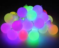 Гирлянда Led новогодняя Большие шарики RGB (3,5 м)