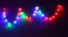 Гирлянда светодиодная новогодняя Свечи разноцветные (3,5м)