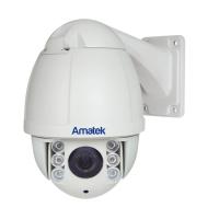 Уличная высокоскоростная поворотная AHD камера Amatek AC-A135PTZ10H