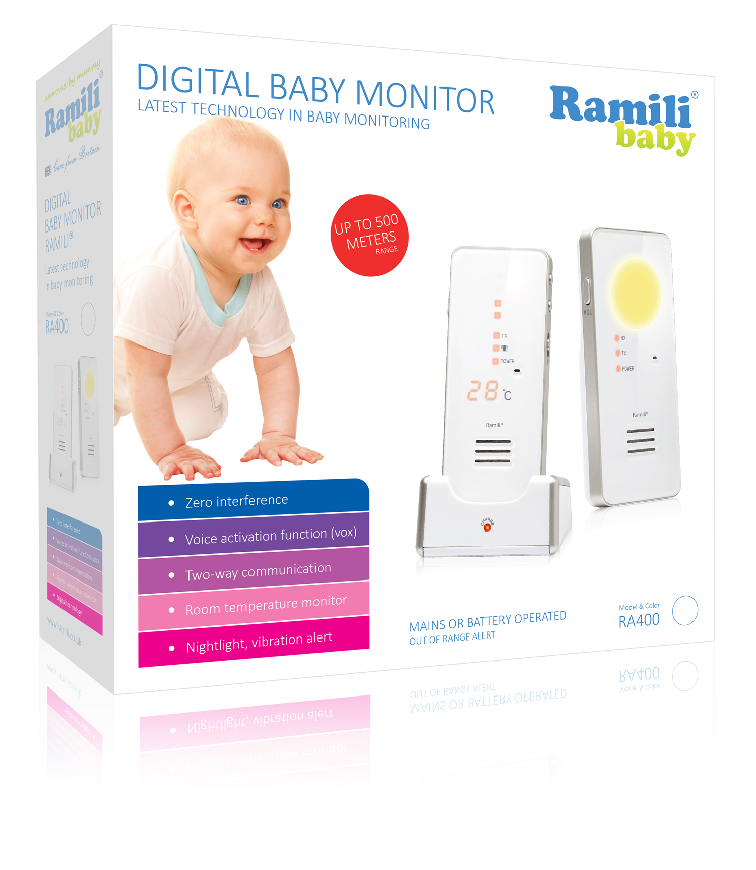 Радионяня Ramili Baby RA400