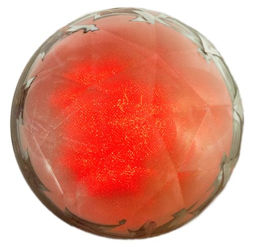 Светодиодный диско-шар Q8 красный